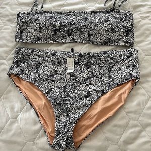 NWT: J. Crew Floral Bikini
